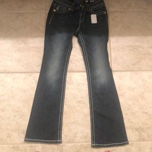 Miss Me bootcut jeans, waist size 27